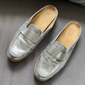 Naturalizer silver mules - Size 8.5